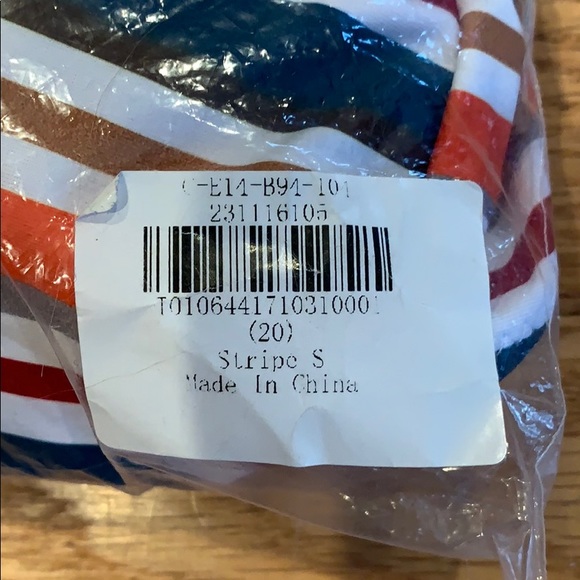 Zaful Padded Halter stripe Bikini NWT (sold out!) - Picture 7 of 8